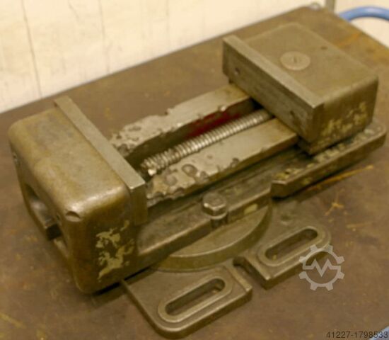 Maschinenschraubstock Stahl Spannweite 245 mm