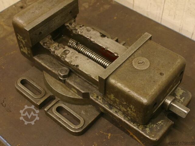 Maschinenschraubstock Stahl Spannweite 245 mm