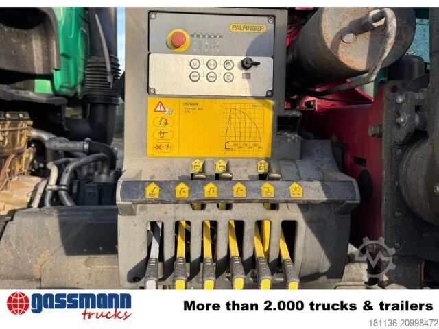 Tipper truck Mercedes-Benz Arocs 2545 L 6x4 HAD, Kran Palfinger PK19.001