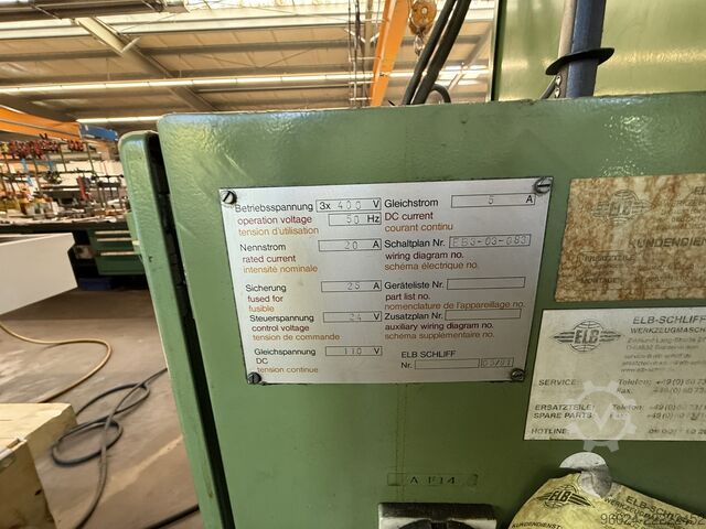 Surface grinding machine ELB-Schliff Optimal