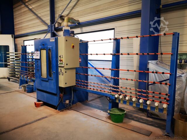 Glas-Sandstrahlmaschine Fratelli Pezza Mistral 120