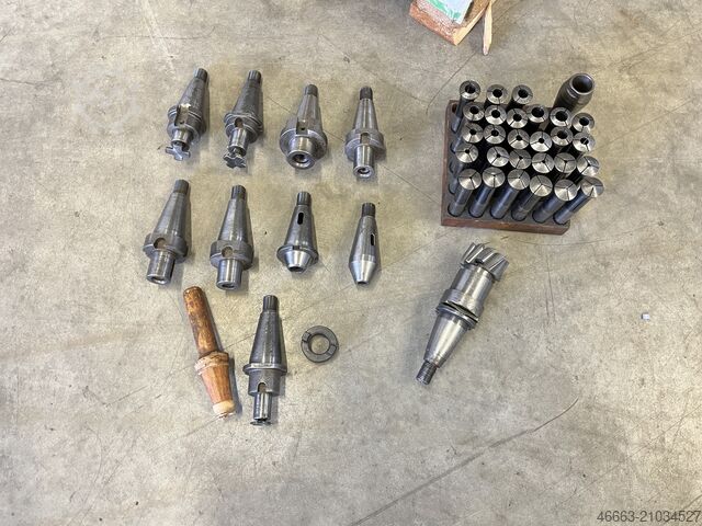 Milling machine + safety guard + digital readout + accessories Deckel FP3