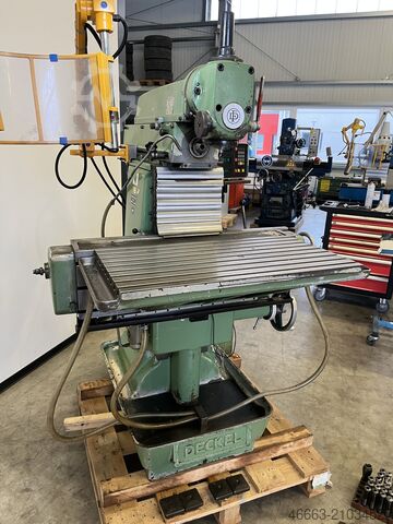 Milling machine + safety guard + digital readout + accessories Deckel FP3