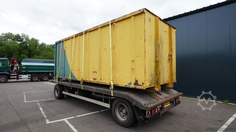 Low loader Burg 2 axle semi low loader