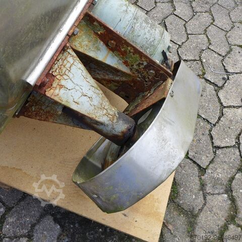 1200 Liter Behälter aus V2A mit Propellerrührwerk  9097