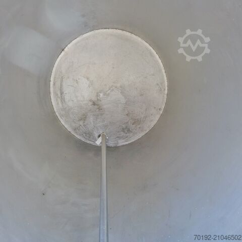 700 Liter Rührwerksbehälter aus V4A mit Propellerrührwerk  9096