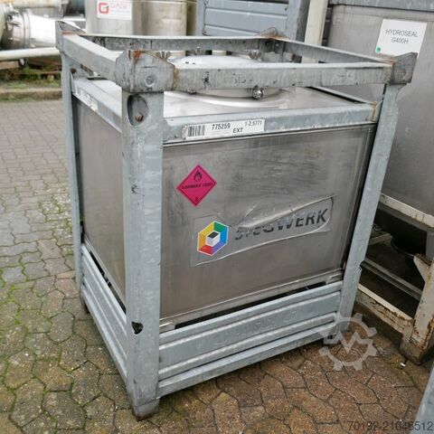 500 Liter IBC Container aus V2A Thielmann (UCON) 9063