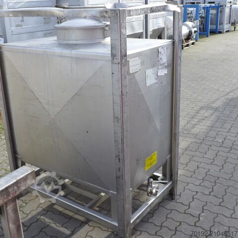 800 Liter Container aus V2A  9055