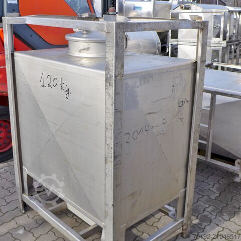 800 Liter Container aus V2A  9055