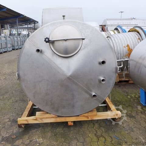6000 Liter Behälter aus V2A  9046