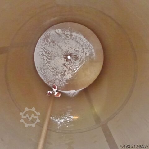 6000 Liter Rührwerksbehälter aus V2A mit Propellerrührwerk  9045