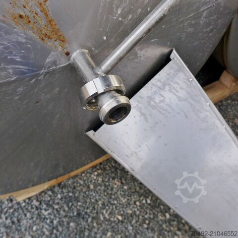 3000 Liter Behälter aus V2A  9039