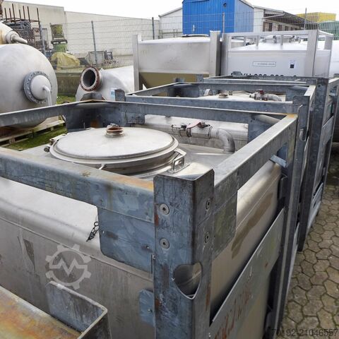 1000 Liter IBC Container aus V2A Blefa 9038