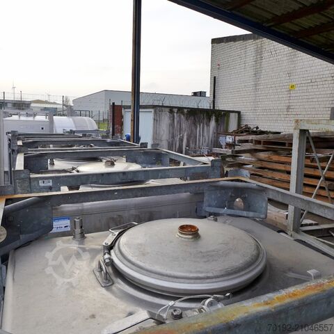 1000 Liter IBC Container aus V2A Blefa 9038