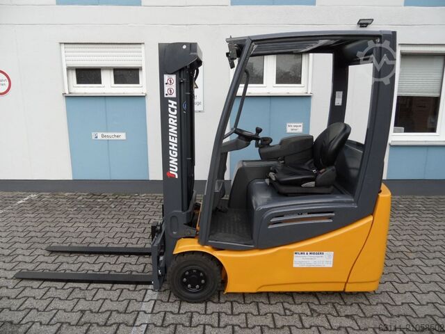 Elektro 3 Rad-Stapler Jungheinrich EFG 216 K - Voll-Freihub