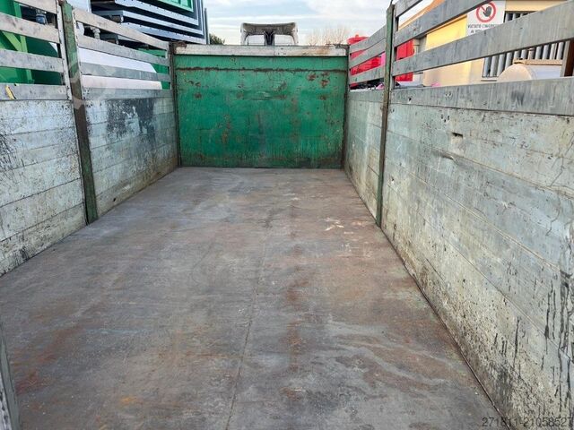 Abrollcontainer  CONTAINER SCARRABILE USATO A PIANALE CON SPONDE