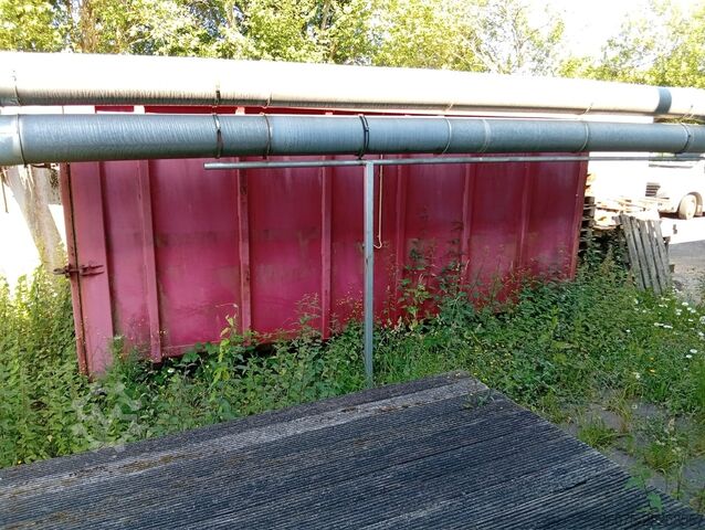 Abrollcontainer Einblas-Container TIEK Späne Container