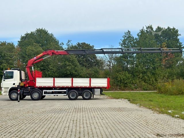 Tipper truck DAF CF 85.380 * HMF 2823 K6 (B3) + FUNK * 8x4 * TOP