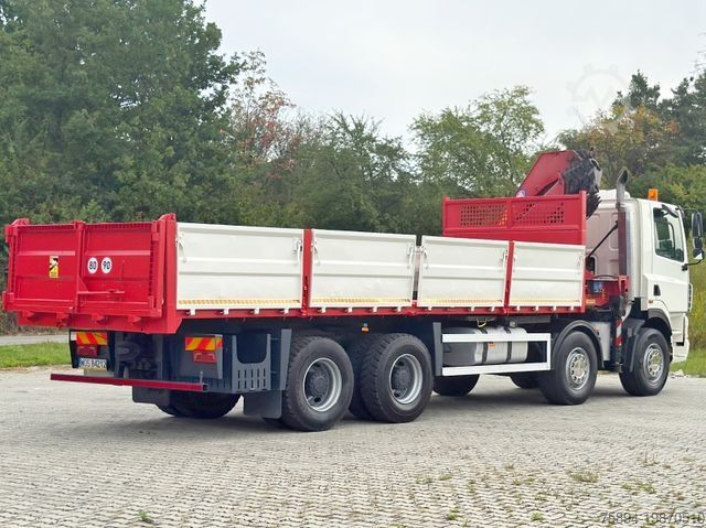 Tipper truck DAF CF 85.380 * HMF 2823 K6 (B3) + FUNK * 8x4 * TOP