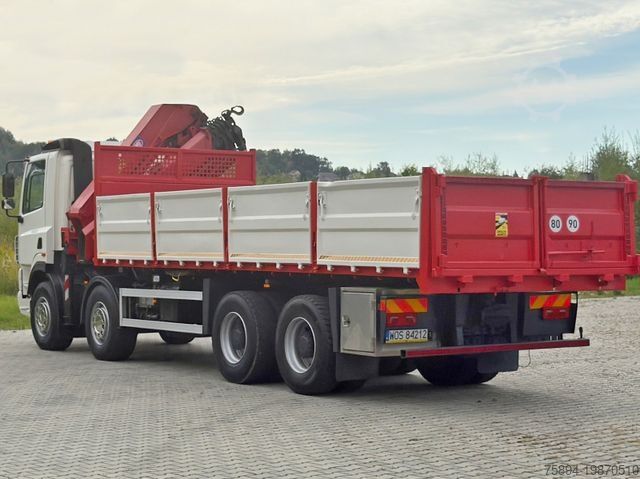 Tipper truck DAF CF 85.380 * HMF 2823 K6 (B3) + FUNK * 8x4 * TOP