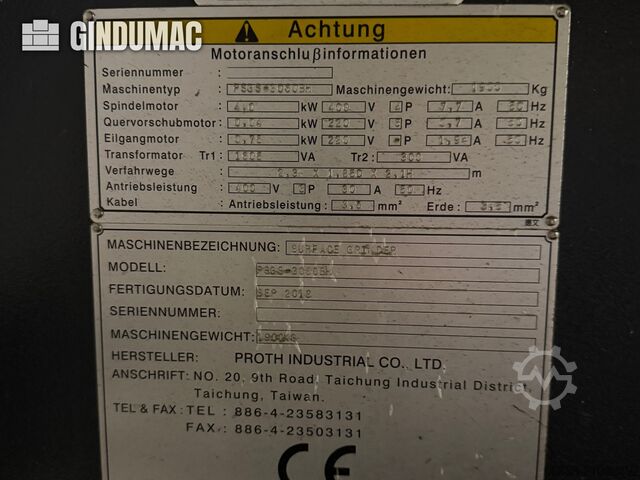 Proth PSGS 3060 BH / S1 Proth PSGS 3060 BH / S1