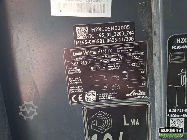 Gabelstapler Linde H80D