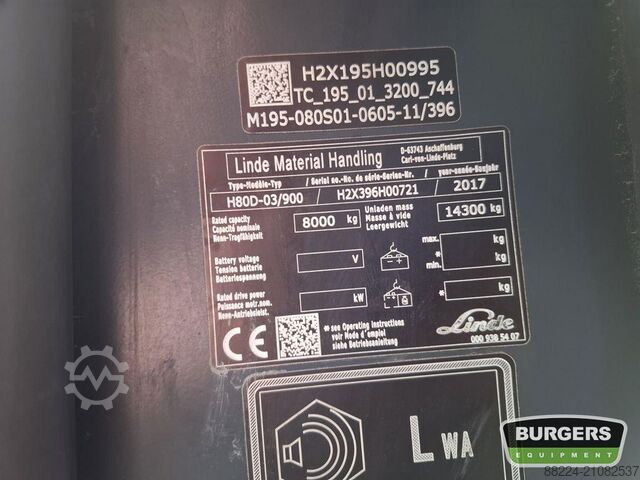 Gabelstapler Linde H80D