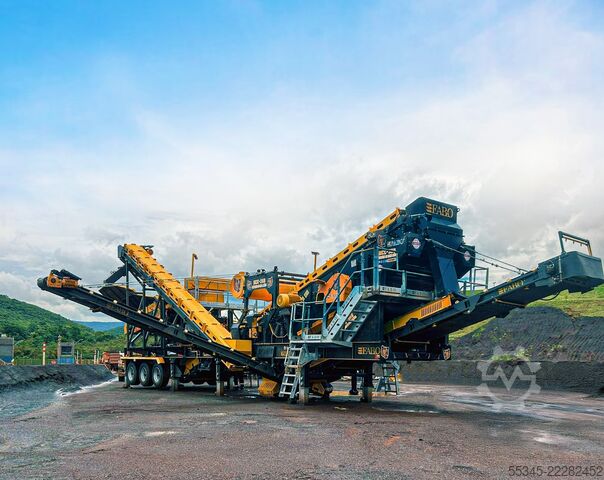Brechanlagen FABO cone crusher / stone crusher 150-250 TPH Cone crusher MCC-200