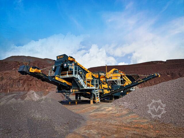 Brechanlagen FABO cone crusher / stone crusher 150-250 TPH Cone crusher MCC-200