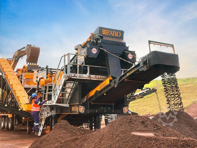 Brechanlagen FABO cone crusher / stone crusher 150-250 TPH Cone crusher MCC-200