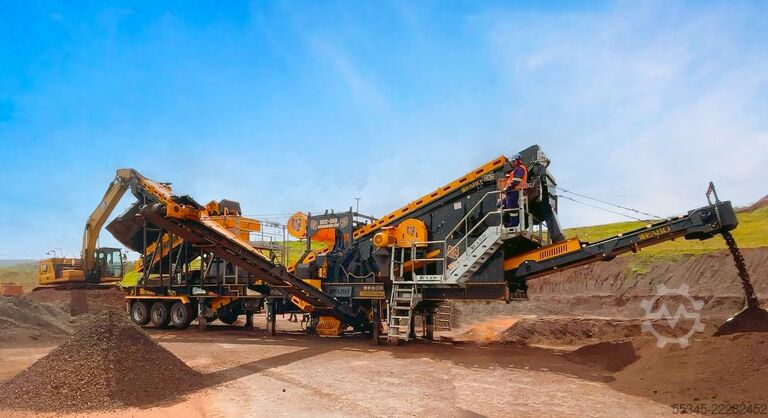 Brechanlagen FABO cone crusher / stone crusher 150-250 TPH Cone crusher MCC-200