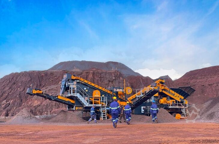 Brechanlagen FABO cone crusher / stone crusher 150-250 TPH Cone crusher MCC-200