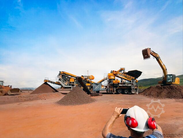 Brechanlagen FABO cone crusher / stone crusher 150-250 TPH Cone crusher MCC-200
