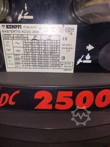 Welding set KEMPPI ProMig ACDC MasterTIG