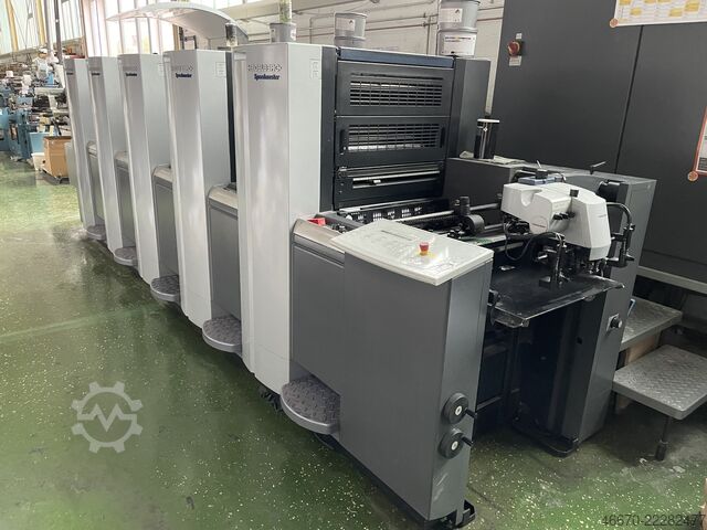 Bogenoffsetdruckmaschine Heidelberg SX 52-5