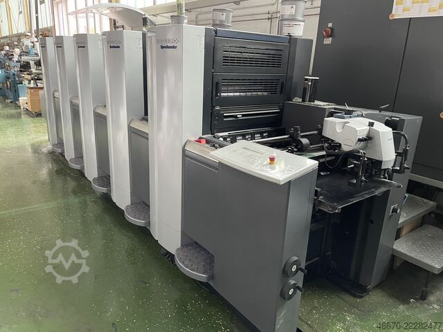 Bogenoffsetdruckmaschine Heidelberg SX 52-5