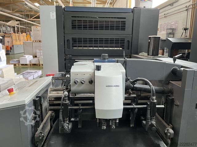 Bogenoffsetdruckmaschine Heidelberg SX 52-5