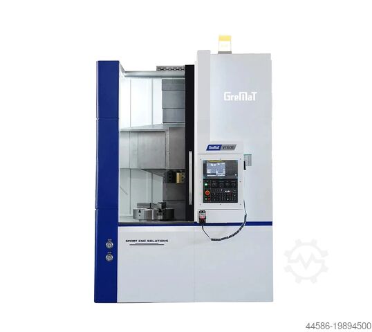 Vertical lathe Gemat VT 60 m. Siemens 828 auf EMO 25