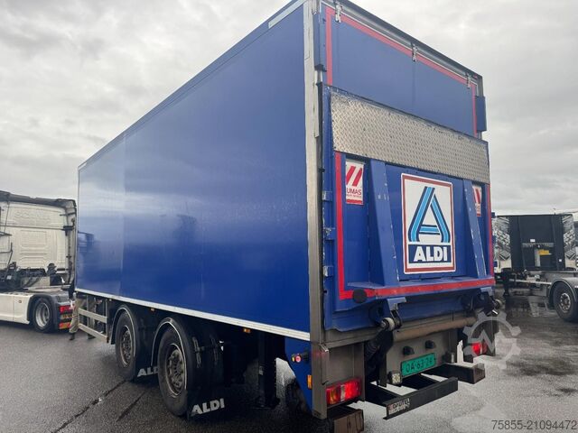 Koffer DRACO MZS218 Isolated Box / SAF Disc Brakes / NL Trailer