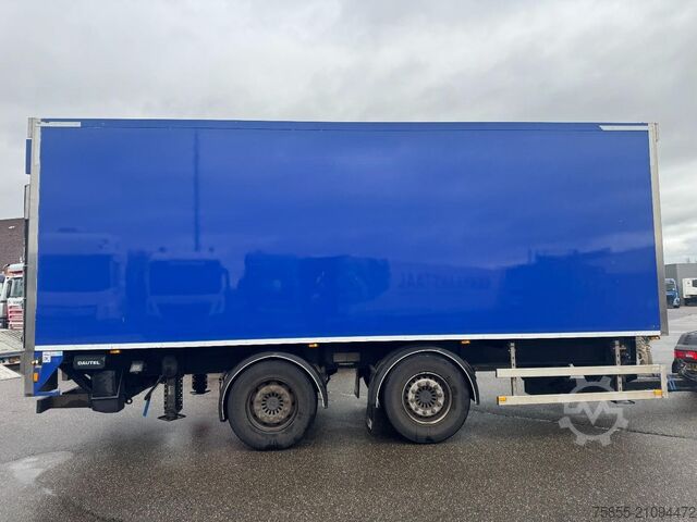 Koffer DRACO MZS218 Isolated Box / SAF Disc Brakes / NL Trailer