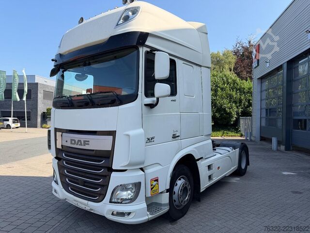 Standard tractor DAF XF 440 FT  / SUPER-SPACECAB/ STANDKACHEL / KOEL...