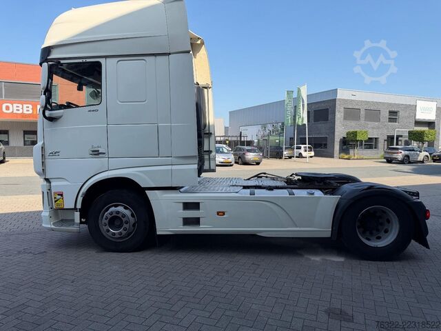 Standard tractor DAF XF 440 FT  / SUPER-SPACECAB/ STANDKACHEL / KOEL...