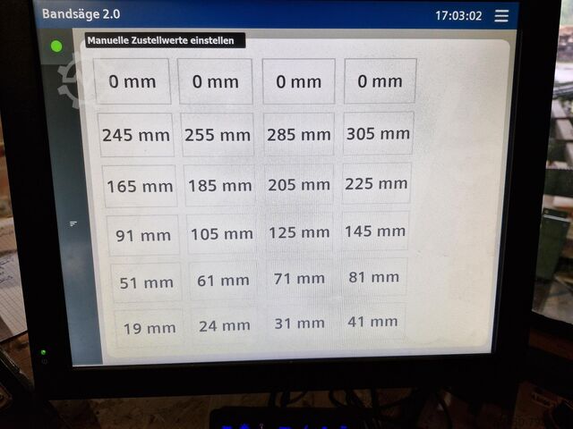 Cutting thickness calculator log band saw