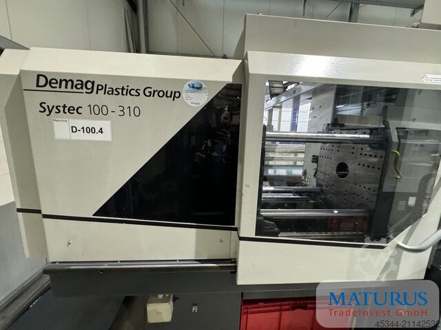 Spritzgießmaschine Sumitomi (SHI) Demag Systec 100/420-310