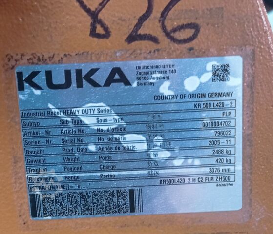 Industrieroboter KUKA KR 500 (2x)