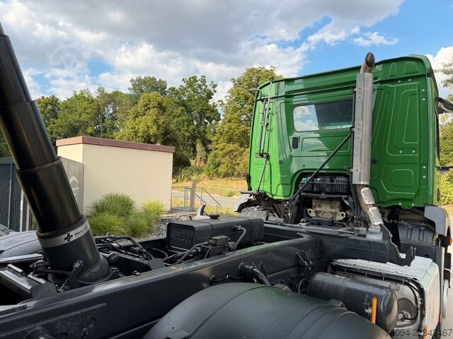 Three-sided tipper truck MERCEDES-BENZ Arocs 2646 6x4 MEILLER Kipper 15TKM AHK