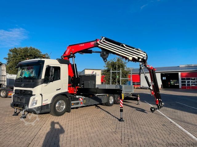 Spezial-LKW VOLVO FMX 500  FASSI Ladekran F545 JIB & Winde Sofort