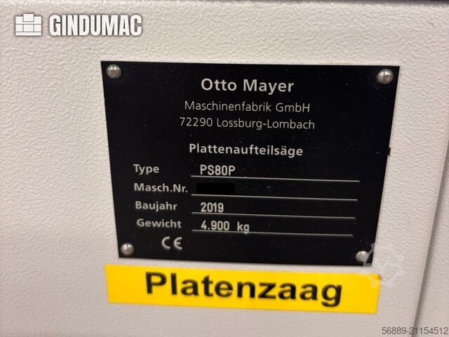 MAYER Otto Meyer Type: PS80P MAYER Otto Meyer Type: PS80P