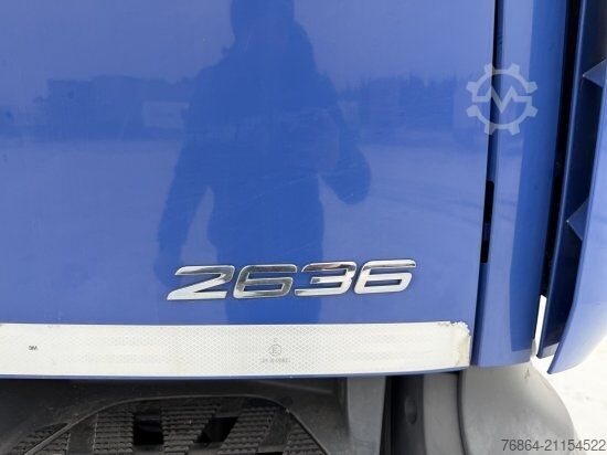 Kompletter Zug MERCEDES-BENZ ANTOS 2636 DAZU SCHEUWIMMER. FT1310