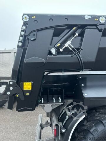 Kippanhänger Farmtech FARMTECH, TANDEM-SCHWERLAST-MULDENKIPPER GRAVIS 2000,  HYDR. HECKKLAPPE, HARDOX